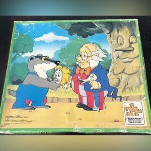 Vintage Karman Tra-Pussel Swedish Kids Jigsaw Puzzle. Doctor Snuggles 1970s